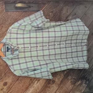 Croft & Barrow tall short sleeve button up shirt XXL